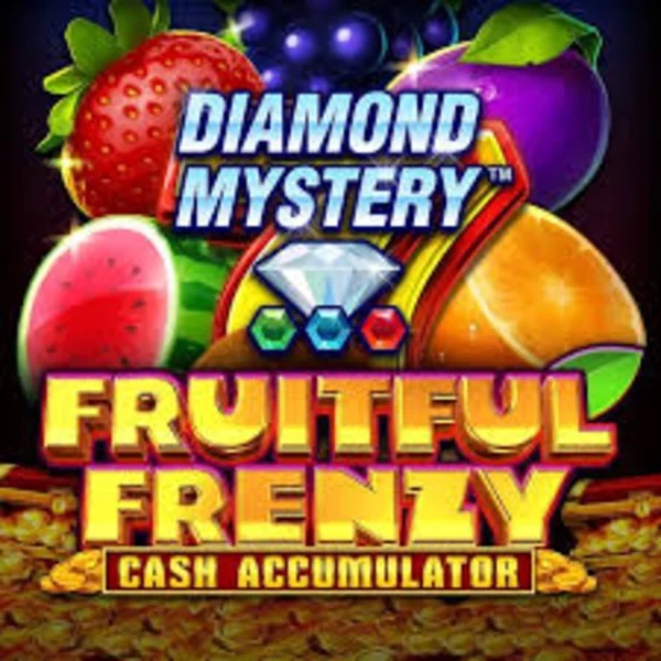 Official Slots logo: Diamond Mystery Fruitful Frenzy Cash Accumulator by Greentube at LiraSpin Casino