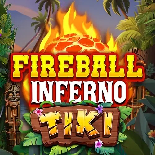 Fireball Inferno Tiki game by NetEnt – logo hosted on LiraSpin Casino