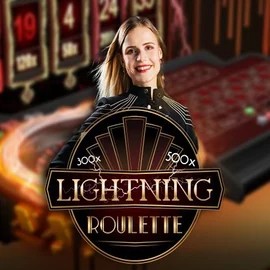 Lightning Roulette logo by Evolution LiraSpin Casino