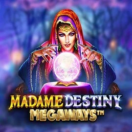 Madame Destiny Megaways slot visual from Pragmatic Play available on liraspins.pl