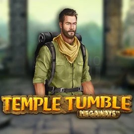 Temple Tumble Megaways slot logo by Relax Gaming at LiraSpin Casino
