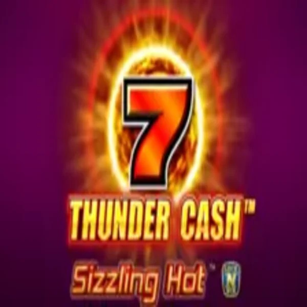Thunder Cash Sizzling Hot game by Novomatic – logo hosted on LiraSpin Casino